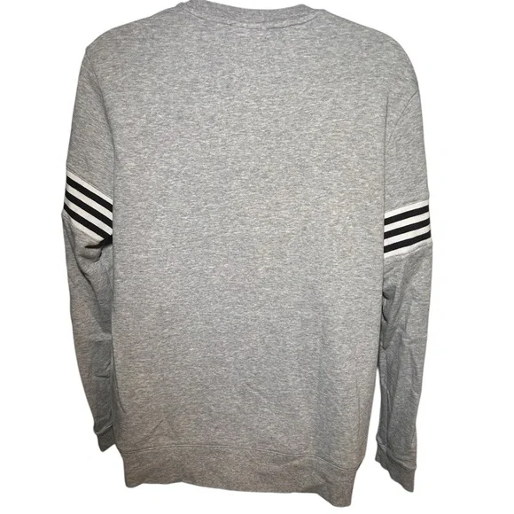 Adidas Women's Gray Sweatshirt pullover - Picture 6 of 10